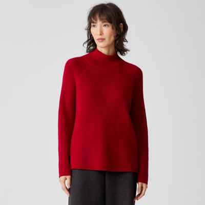 eileen fisher cashmere turtleneck sweater