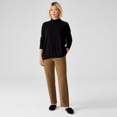 Flex Ponte Slouchy Ankle Pant