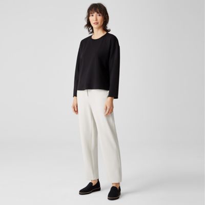 Flex Ponte Slouchy Ankle Pant