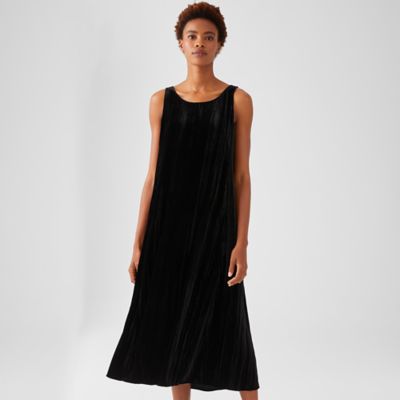 eileen fisher velvet dresses