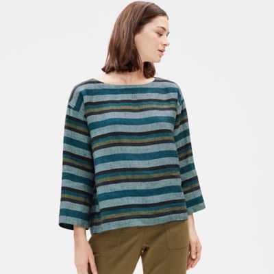 eileen fisher striped top