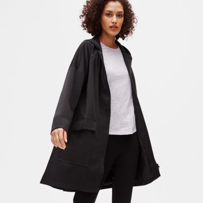 eileen fisher raincoat