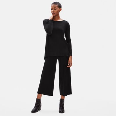 eileen fisher ballet neck top