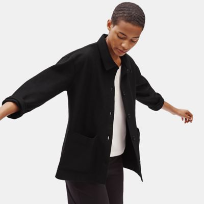 eileen fisher wool jacket