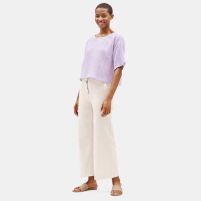 eileen fisher gauze top