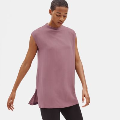 eileen fisher silk top