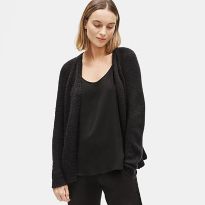 eileen fisher gray cardigan