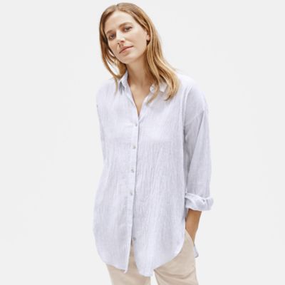 eileen fisher white blouse