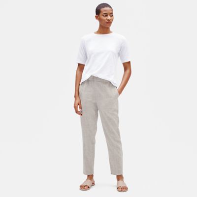 eileen fisher striped pants