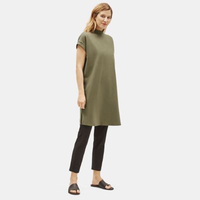 eileen fisher mock neck