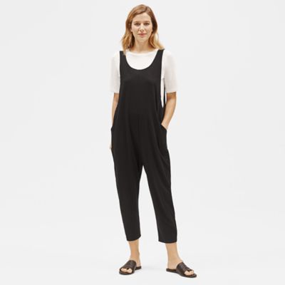 eileen fisher cotton jumpsuit