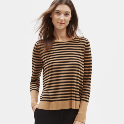 eileen fisher striped top