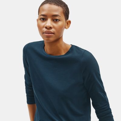 eileen fisher long sleeve tee