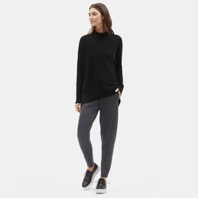 eileen fisher mock neck