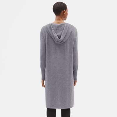 eileen fisher hooded cardigan