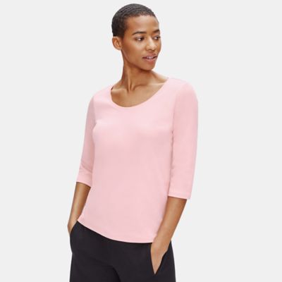 eileen fisher v neck top