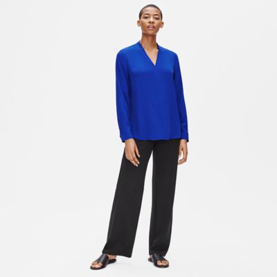 eileen fisher silk top