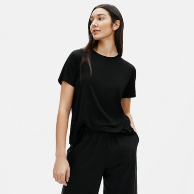 eileen fisher silk tee