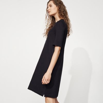 linen jersey dress