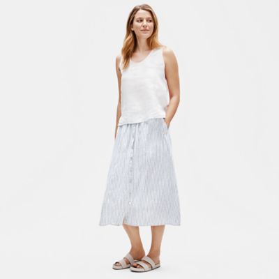 eileen fisher cotton skirt