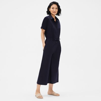 eileen fisher black jumpsuit