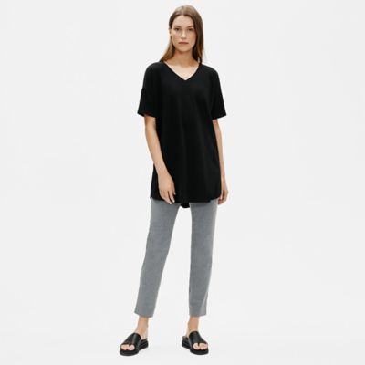 eileen fisher v neck tee