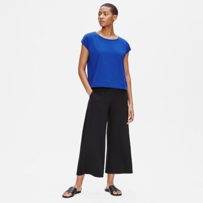 eileen fisher ballet neck tee