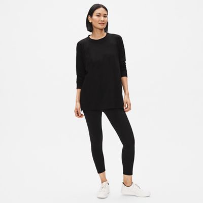 Lightweight Organic Cotton Stretch Leggings | EILEEN FISHER