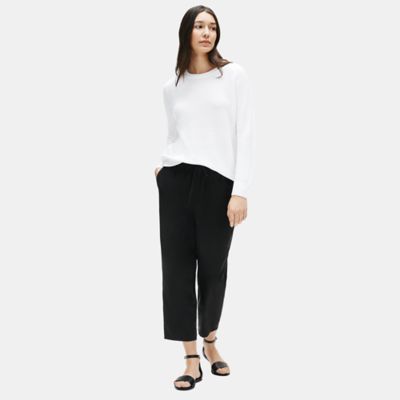 Sandwashed Tencel Slouchy Pant | EILEEN FISHER