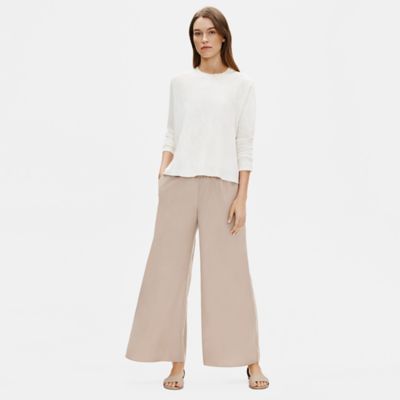 eileen fisher wide leg jeans