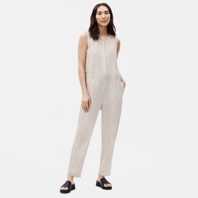 eileen fisher organic cotton jumpsuit