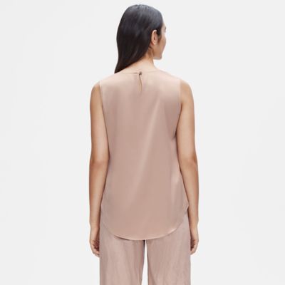 eileen fisher stretch silk shirt