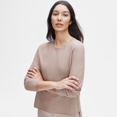 eileen fisher silk top