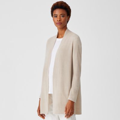 linen long cardigan