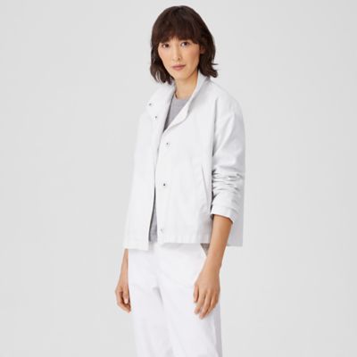 Organic Cotton Hemp Stand Collar Jacket