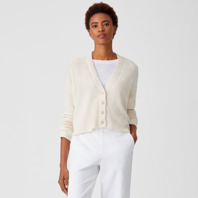 eileen fisher gray cardigan