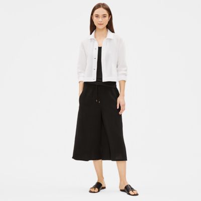 eileen fisher cropped jacket