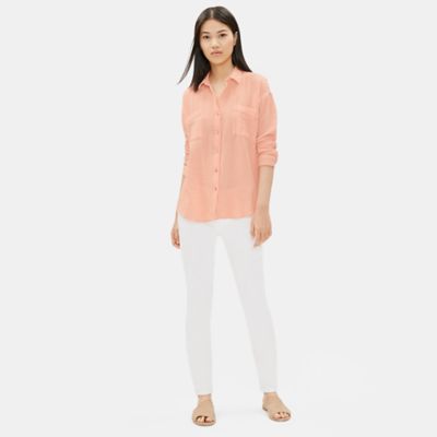 eileen fisher gauze top