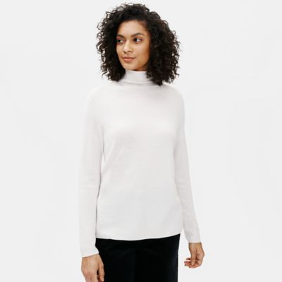 eileen fisher scrunch turtleneck