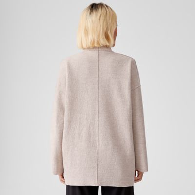 boiled wool jacket womens