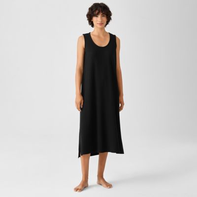 organic cotton tank maxi dress